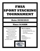 FHSA Sport Stacking Tournament!
