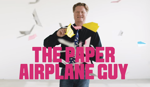 The Paper Airplane Guy to Visit FHSA