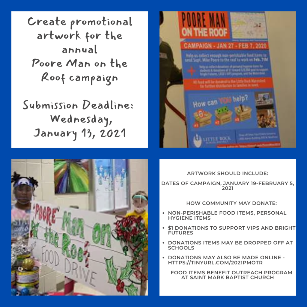 Flyer with message information