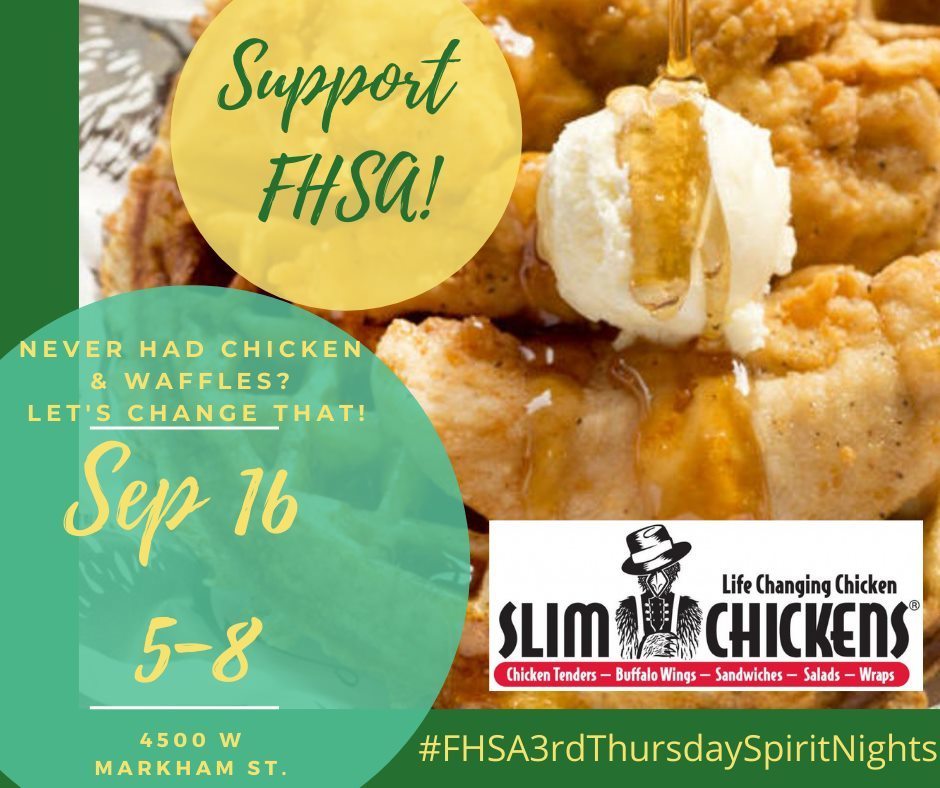 Slim Chickens spirit night