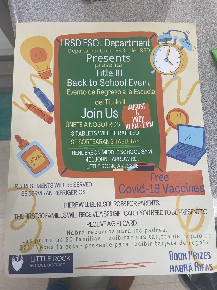 ESOL Back To School Event 